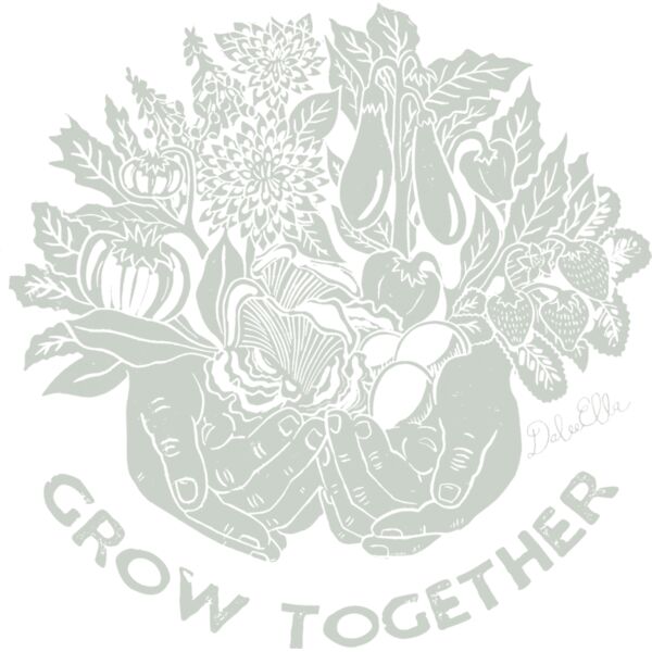 grow together sage green for shirts Thumbnail