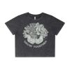 Wo's Stone Wash Heavy Crop Tee Thumbnail