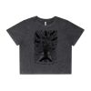 Wo's Stone Wash Heavy Crop Tee Thumbnail