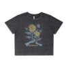 Wo's Stone Wash Heavy Crop Tee Thumbnail