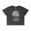 Wo's Stone Wash Heavy Crop Tee Thumbnail