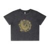 Wo's Stone Wash Heavy Crop Tee Thumbnail