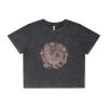 Wo's Stone Wash Heavy Crop Tee Thumbnail
