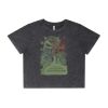 Wo's Stone Wash Heavy Crop Tee Thumbnail