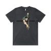 Wo's Stone Wash Heavy Tee Thumbnail