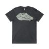 Wo's Stone Wash Heavy Tee Thumbnail