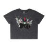 Wo's Stone Wash Heavy Crop Tee Thumbnail