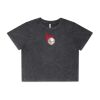 Wo's Stone Wash Heavy Crop Tee Thumbnail