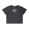 Wo's Stone Wash Heavy Crop Tee Thumbnail