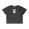 Wo's Stone Wash Heavy Crop Tee Thumbnail