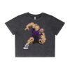 Wo's Stone Wash Heavy Crop Tee Thumbnail