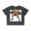 Wo's Stone Wash Heavy Crop Tee Thumbnail