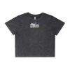 Wo's Stone Wash Heavy Crop Tee Thumbnail