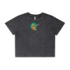 Wo's Stone Wash Heavy Crop Tee Thumbnail