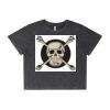 Wo's Stone Wash Heavy Crop Tee Thumbnail