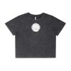 Wo's Stone Wash Heavy Crop Tee Thumbnail