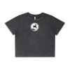Wo's Stone Wash Heavy Crop Tee Thumbnail
