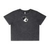 Wo's Stone Wash Heavy Crop Tee Thumbnail