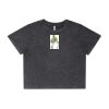 Wo's Stone Wash Heavy Crop Tee Thumbnail