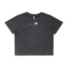 Wo's Stone Wash Heavy Crop Tee Thumbnail