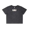 Wo's Stone Wash Heavy Crop Tee Thumbnail