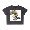Wo's Stone Wash Heavy Crop Tee Thumbnail