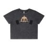 Wo's Stone Wash Heavy Crop Tee Thumbnail