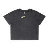 Wo's Stone Wash Heavy Crop Tee Thumbnail
