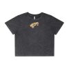 Wo's Stone Wash Heavy Crop Tee Thumbnail