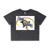 Wo's Stone Wash Heavy Crop Tee Thumbnail