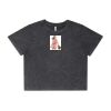 Wo's Stone Wash Heavy Crop Tee Thumbnail