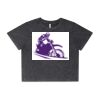 Wo's Stone Wash Heavy Crop Tee Thumbnail