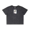 Wo's Stone Wash Heavy Crop Tee Thumbnail