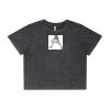 Wo's Stone Wash Heavy Crop Tee Thumbnail