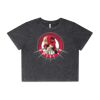 Wo's Stone Wash Heavy Crop Tee Thumbnail