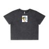 Wo's Stone Wash Heavy Crop Tee Thumbnail
