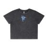 Wo's Stone Wash Heavy Crop Tee Thumbnail