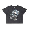 Wo's Stone Wash Heavy Crop Tee Thumbnail