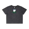 Wo's Stone Wash Heavy Crop Tee Thumbnail