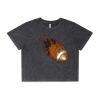 Wo's Stone Wash Heavy Crop Tee Thumbnail