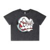Wo's Stone Wash Heavy Crop Tee Thumbnail
