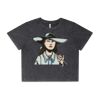 Wo's Stone Wash Heavy Crop Tee Thumbnail