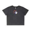 Wo's Stone Wash Heavy Crop Tee Thumbnail