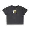 Wo's Stone Wash Heavy Crop Tee Thumbnail