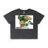 Wo's Stone Wash Heavy Crop Tee Thumbnail