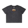Wo's Stone Wash Heavy Crop Tee Thumbnail