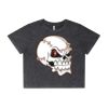 Wo's Stone Wash Heavy Crop Tee Thumbnail