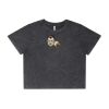Wo's Stone Wash Heavy Crop Tee Thumbnail