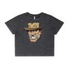 Wo's Stone Wash Heavy Crop Tee Thumbnail