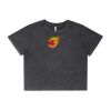 Wo's Stone Wash Heavy Crop Tee Thumbnail